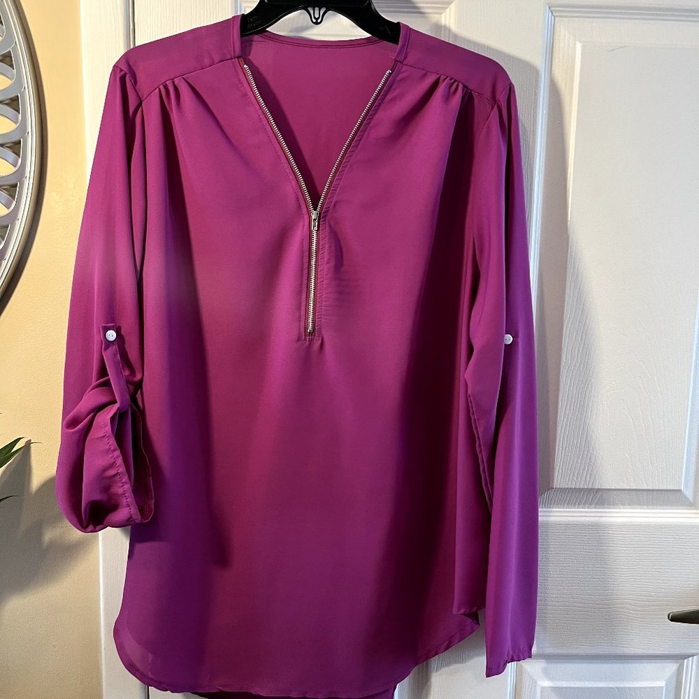 Pink blouse